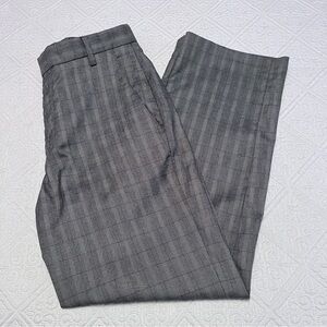 Haggar Gray Pinstripe 30x30 Trousers